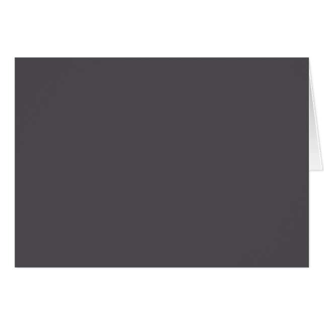 Cartão Cor enegrecida das cinzas da pérola (Frente Horizontal)