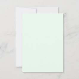 Cartão Cor Sólida Pálida Pálida Pálida Verde Turquesa
