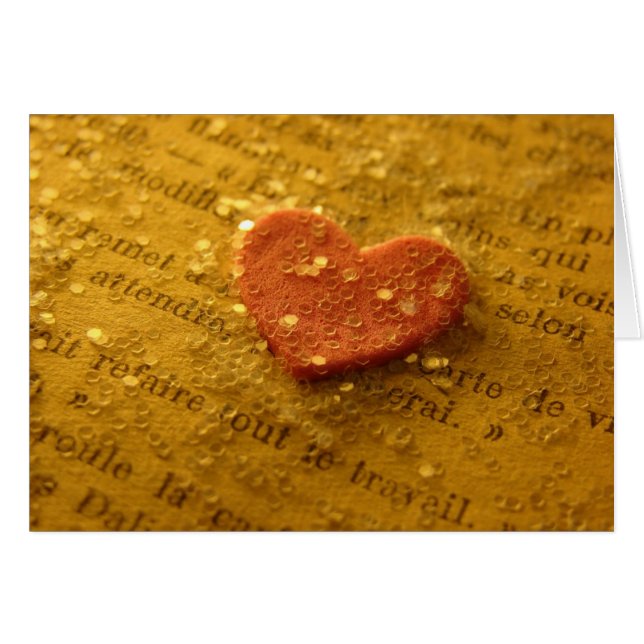 Cartão Coração (Frente Horizontal)