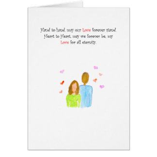 Cartão Coração ao coração WF/BM