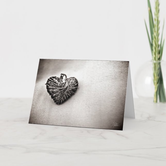 Cartão Coração [Cartão de Saudação] (Frente)