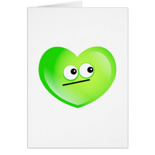 Cartão Coração ciumento