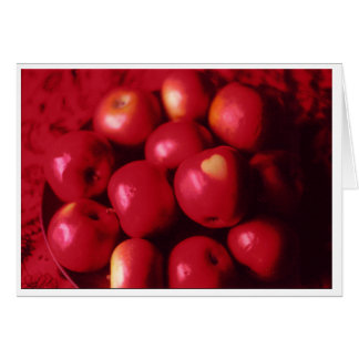 Cartão Coração de Apple