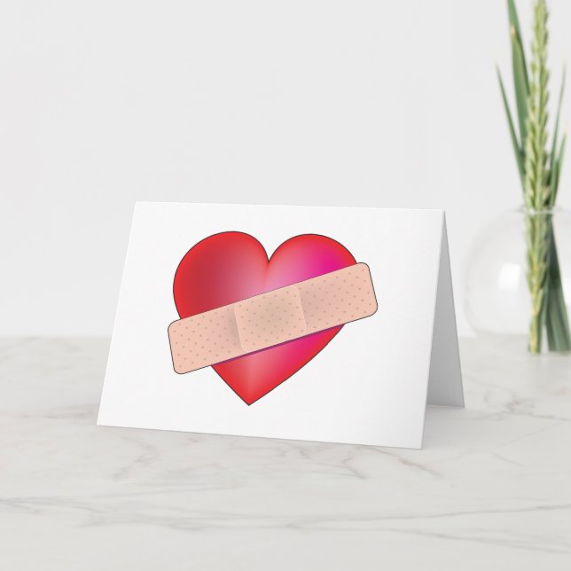 Cartão Coração de Reparação (Frente)