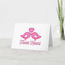 Coração de Tweet Amor