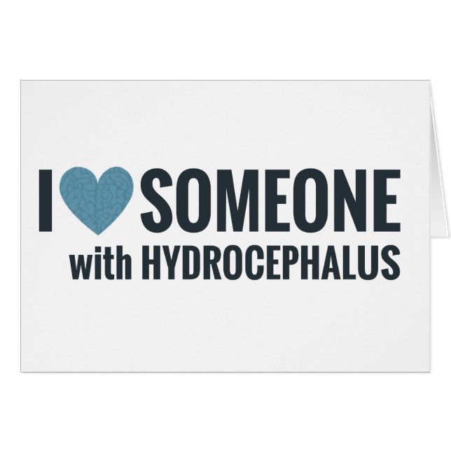 Cartão Coração do cérebro (Frente Horizontal)