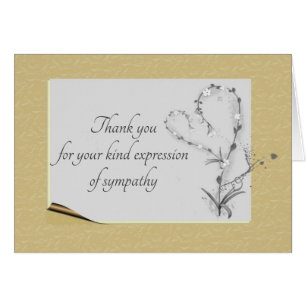 Cartão Coração Floral Rústico Simples, Obrigados de Si