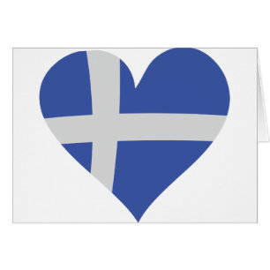 Cartão Coração grego do amor