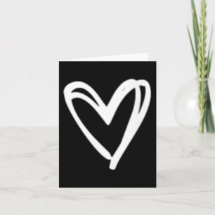 Cartão Coração Minimalista Feminino