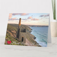 Coração Personalizado Wheal Coates St Agnes Cornwa