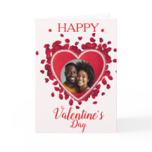 Coração Retro Romântico com Bordado e Pétalas de R