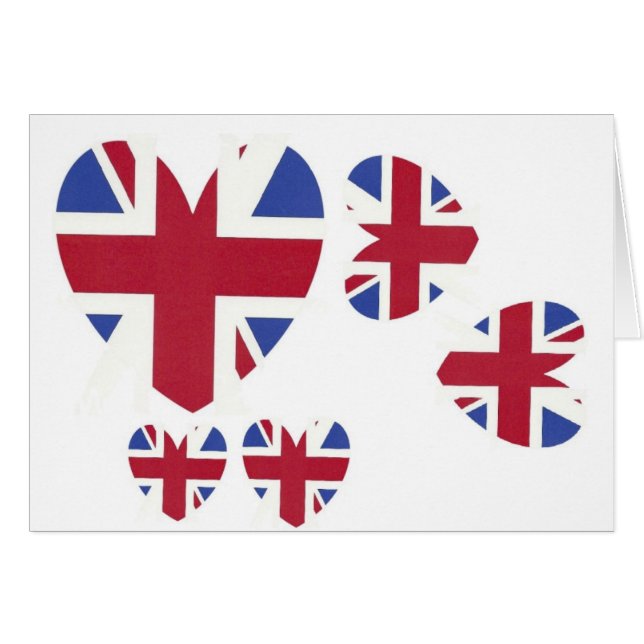 Cartão Corações (Frente Horizontal)