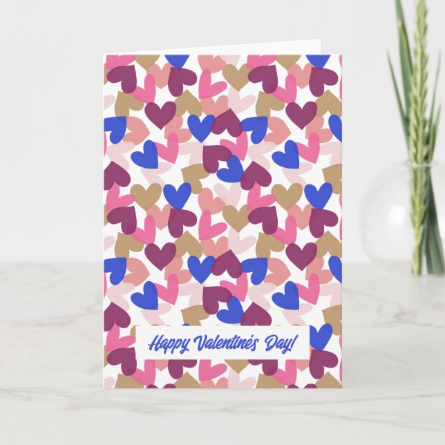 Cartão Corações (Frente)