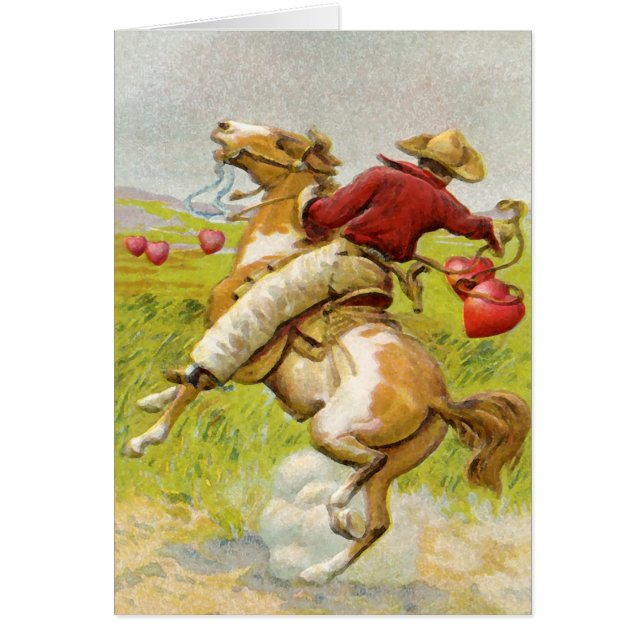 Cartão Corações 3 da pradaria (Frente)