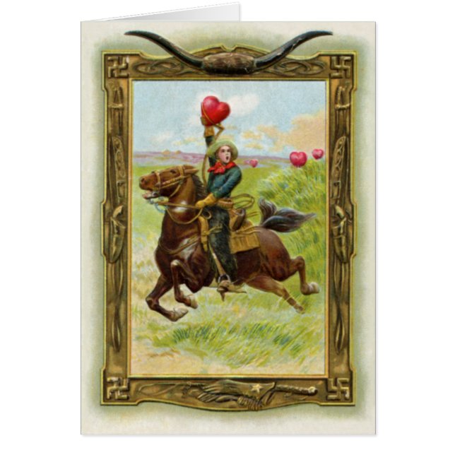 Cartão Corações antigos 4 (Frente)