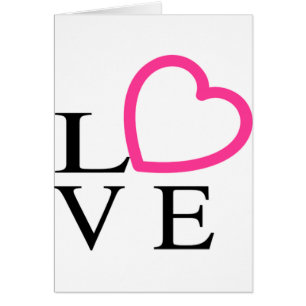 Cartão Corações de Amor