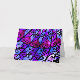 Cartão Corações de Ferro Clad