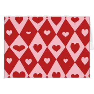 Cartão Corações do Namorados de Mod