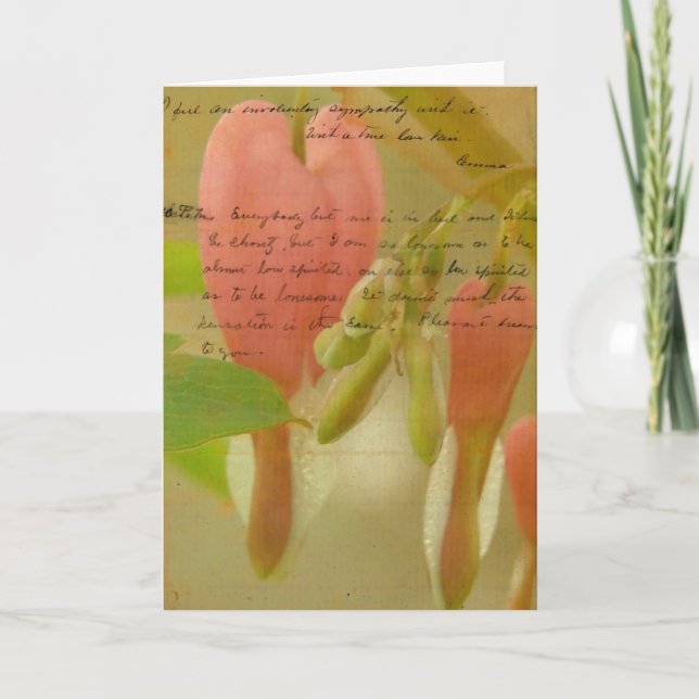 Cartão Corações Sangrentos (Frente)