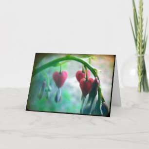 Cartão Corações Sangrentos