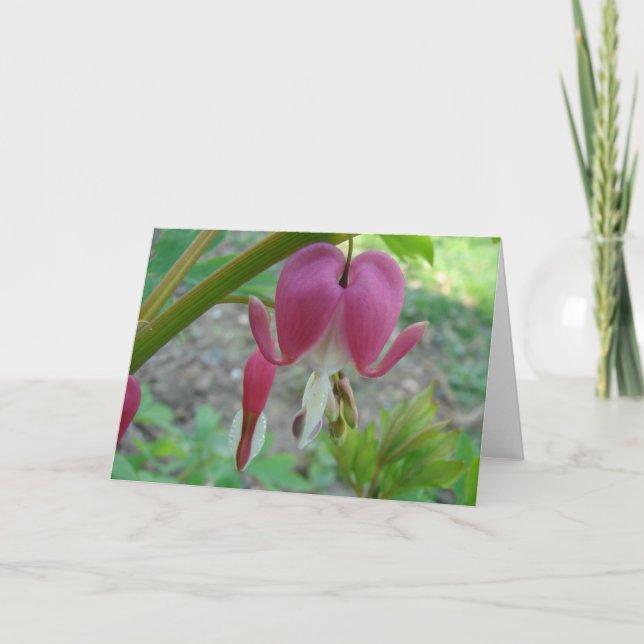 Cartão Corações Sangrentos (Frente)