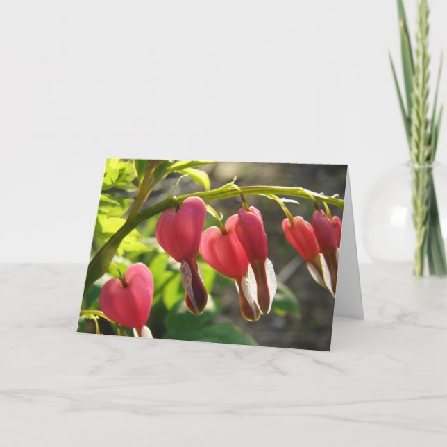 Cartão Corações Sangrentos (Frente)