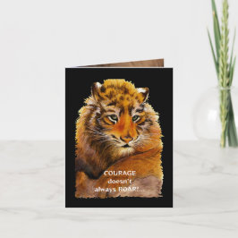 Cartão Coragem nem sempre é ROAR