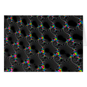 Cartão Corais - Mandelbrot