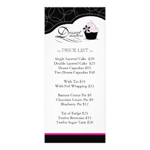 Cartão corajoso da cremalheira da padaria