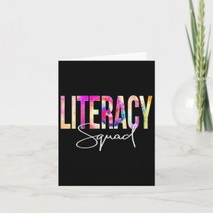 Cartão Corante Da Esquadra Da Literatura À Escola Appreci