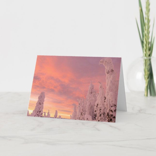 Cartão Cordilheira | Whitefish, Montana (Frente)