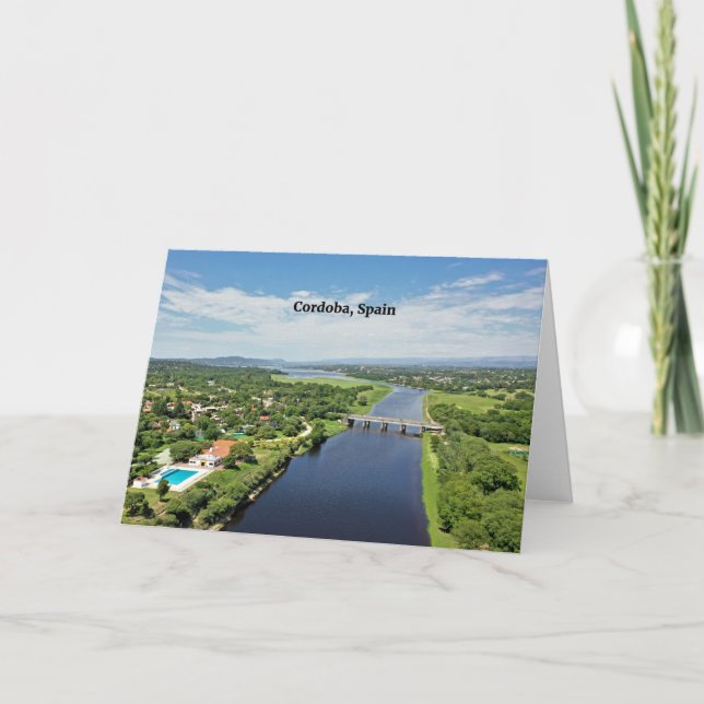Cartão Córdova, Espanha (Frente)