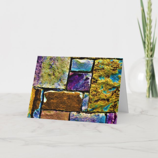 Cartão Cores da parede (Frente)