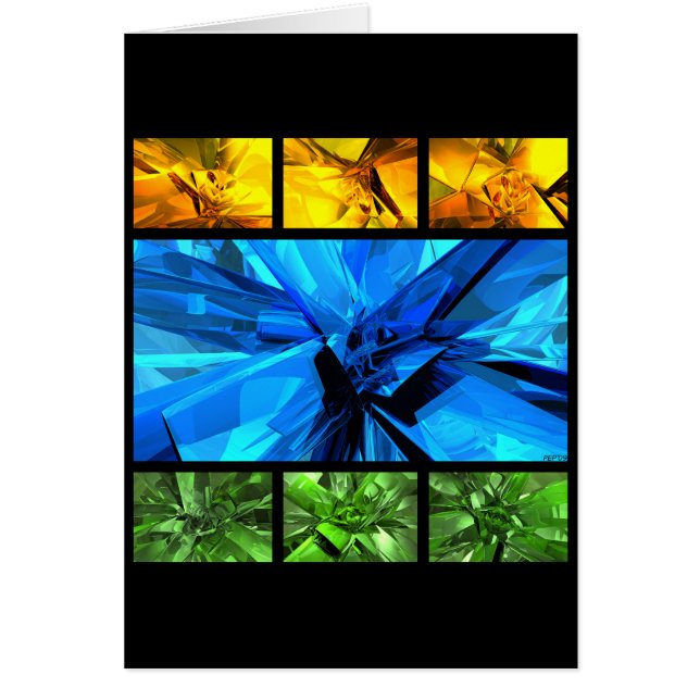 Cartão Cores da vida (Frente)