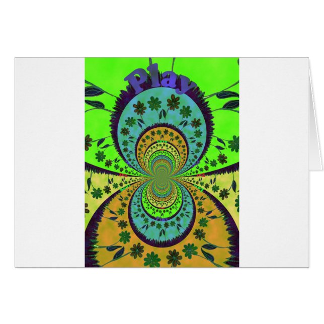 Cartão Cores de Hakuna Matata Tradicional Africano.png (Frente Horizontal)