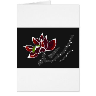 Cartão Cores de Lotus do chinês