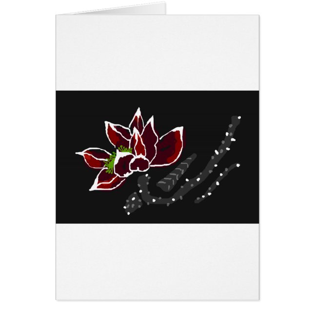 Cartão Cores de Lotus do chinês (Frente)