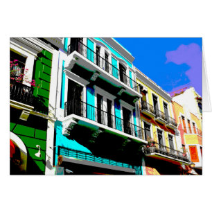 Cartão Cores de Puerto Rico