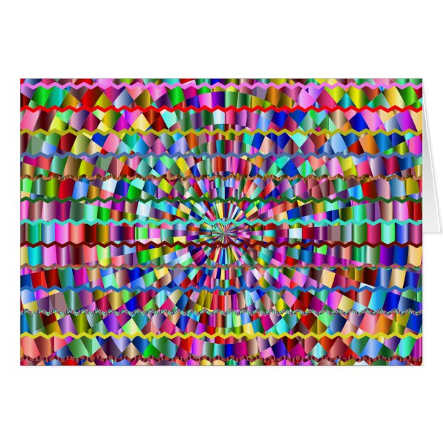 Cartão Cores Decorativas (Frente Horizontal)