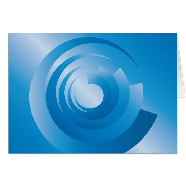 Cartão cores do céu girando (Frente Horizontal)