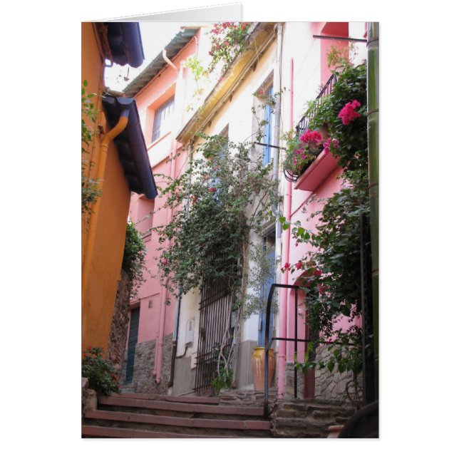 Cartão Cores do Collioure (Frente)