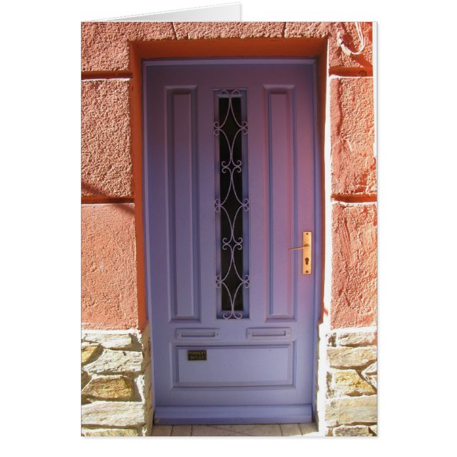 Cartão Cores do Collioure (Frente)