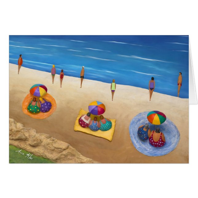 Cartão Cores do verão (Frente Horizontal)