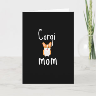 Cartão Corgi Mãe - Sketch Corgi