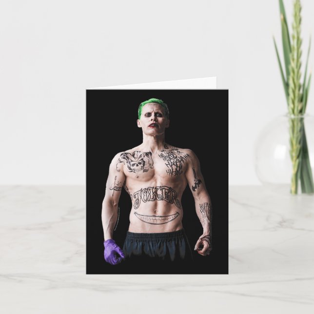 Cartão Coringa-Joker-Esquadrão Suicida (Frente)