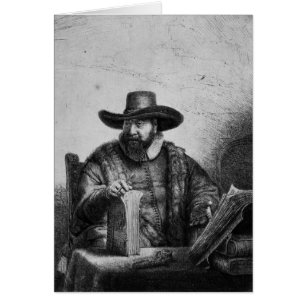 Cartão Cornelius Claesz Anslo 1640