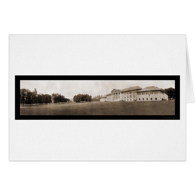 Cartão Cornell University NY Foto 1909 (Frente Horizontal)