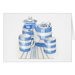 Cartão Cornishware Foled Card