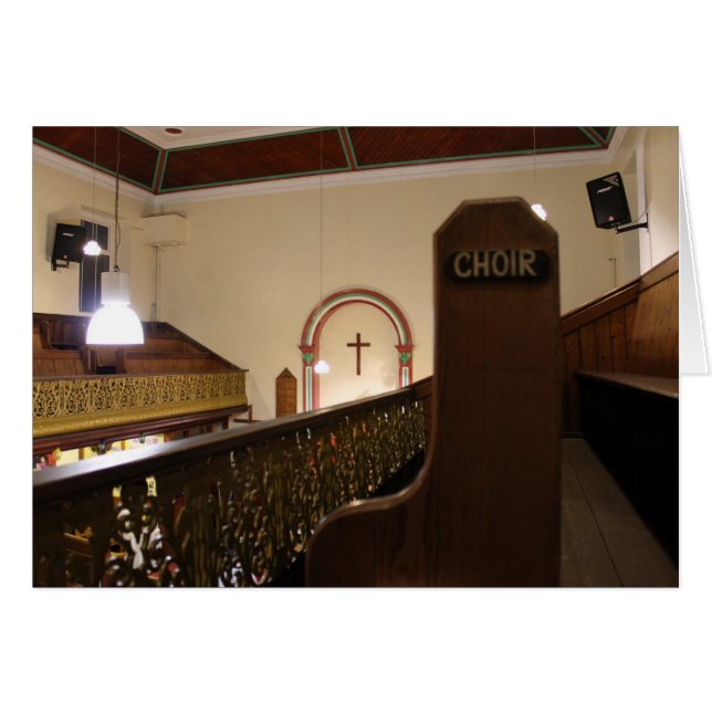 Cartão coro (Frente Horizontal)