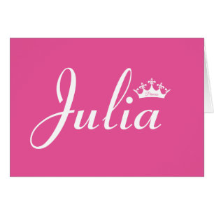 Cartão Coroa da Princesa